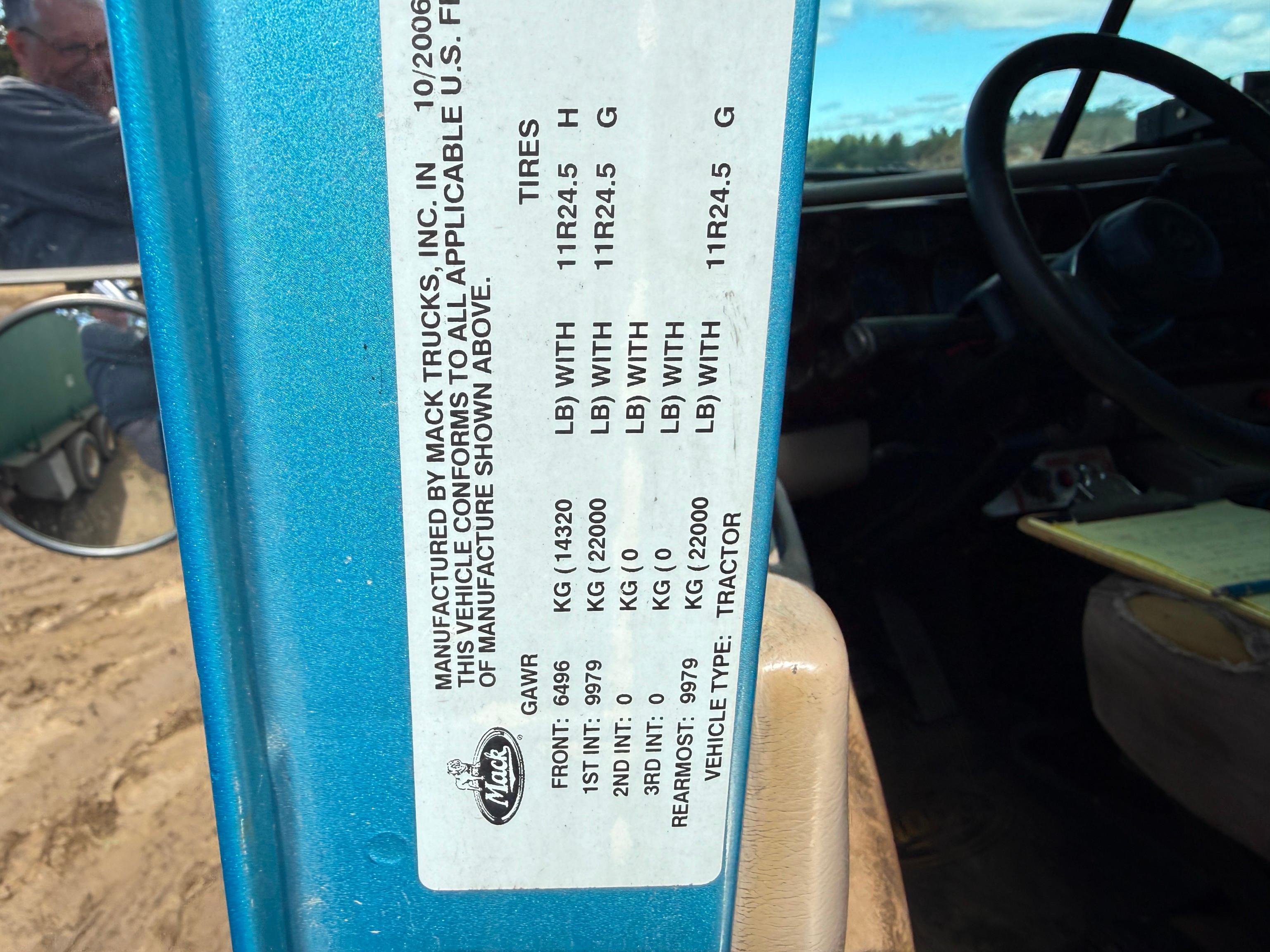 2007 Mack CHN613