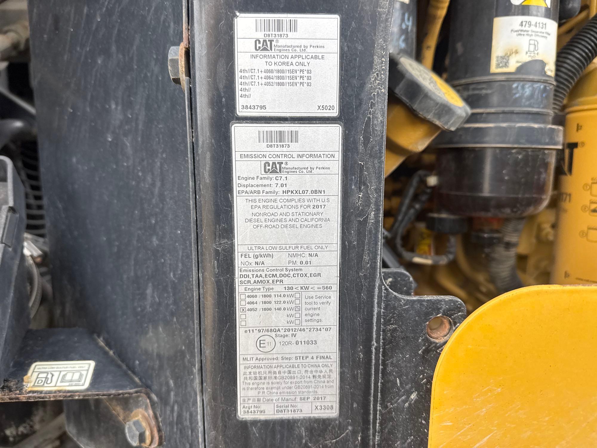 2018 Caterpillar 938M