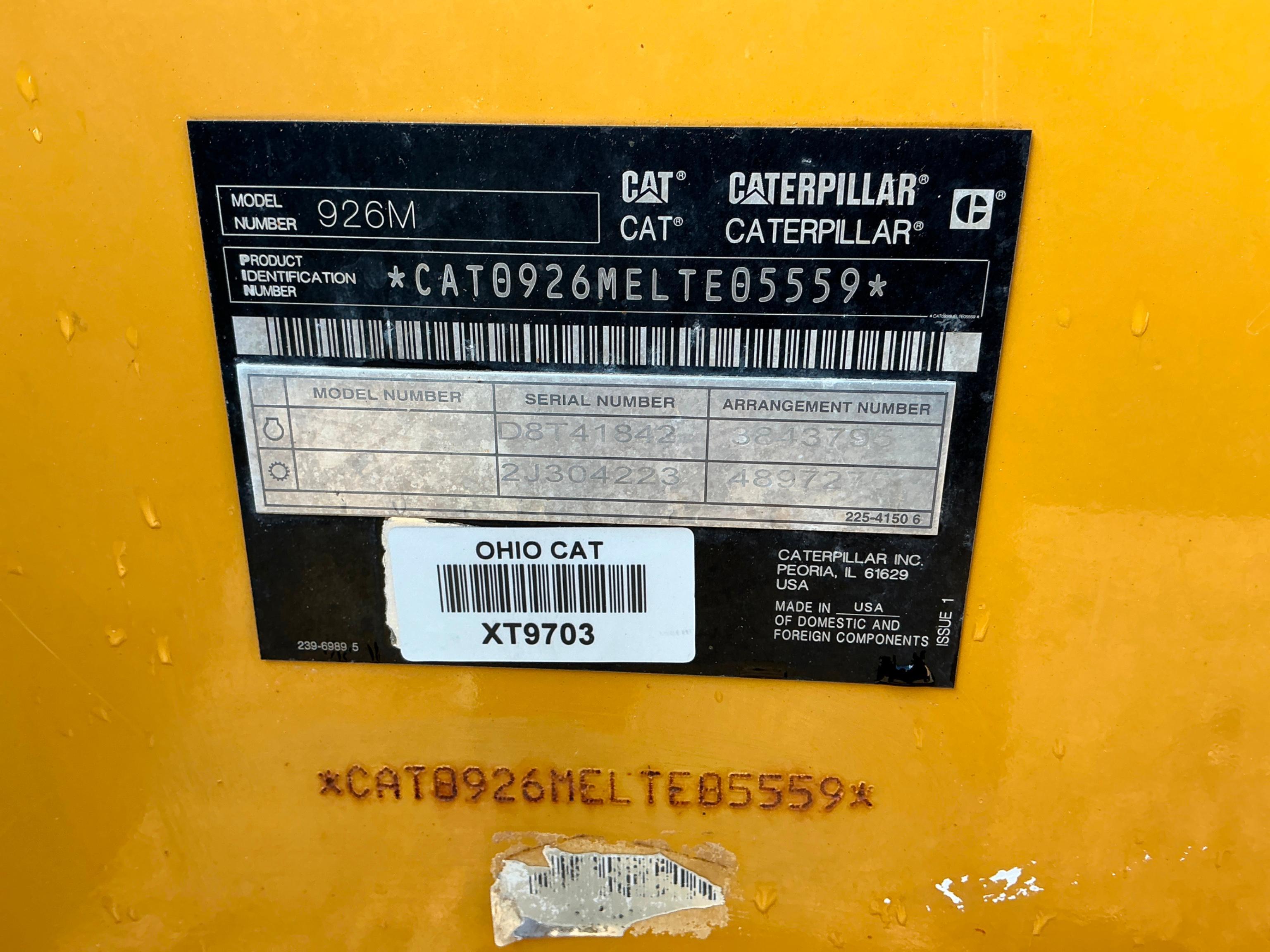 2018 Caterpillar 926M