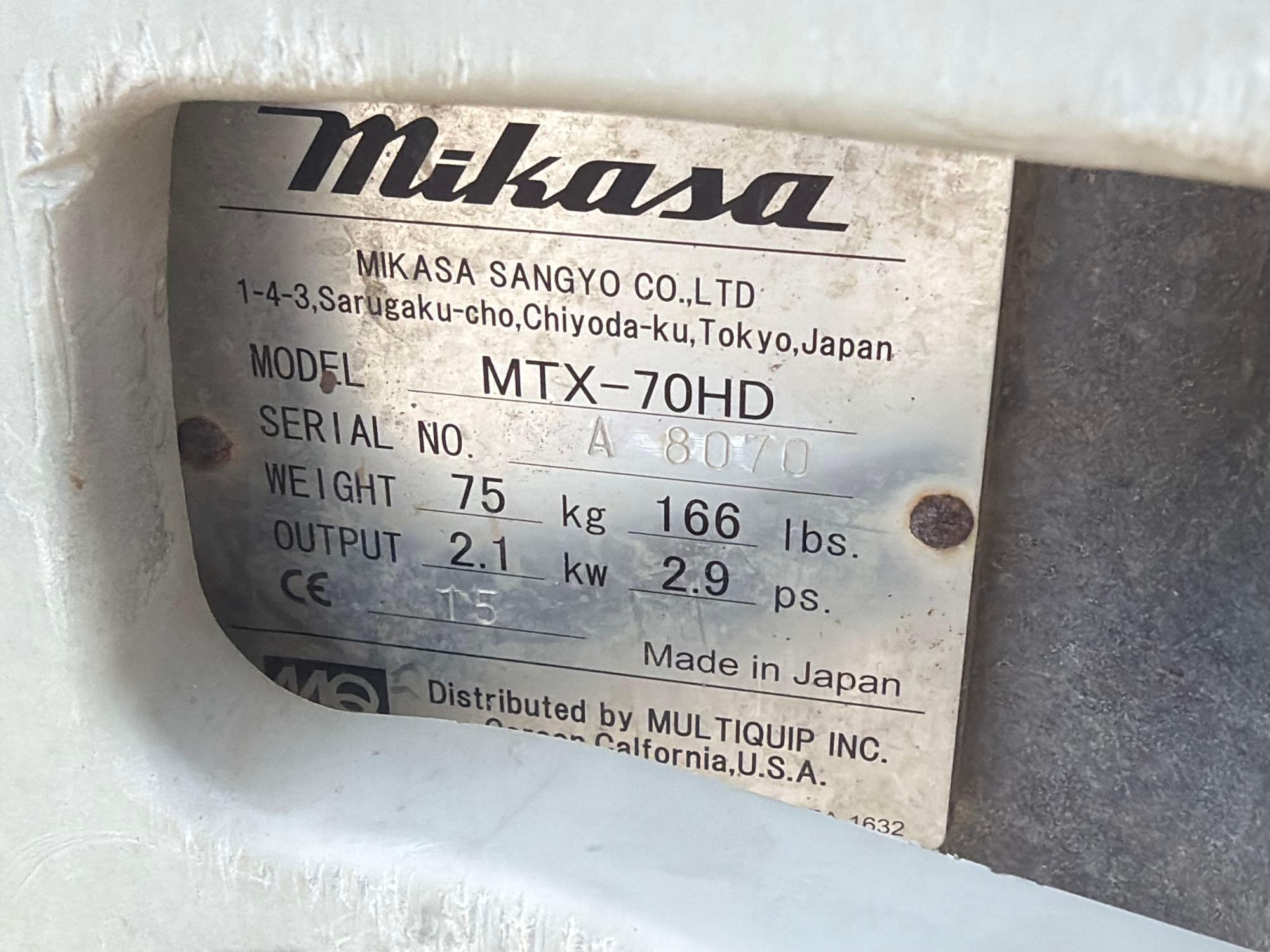 2016 Multiquip MTX70