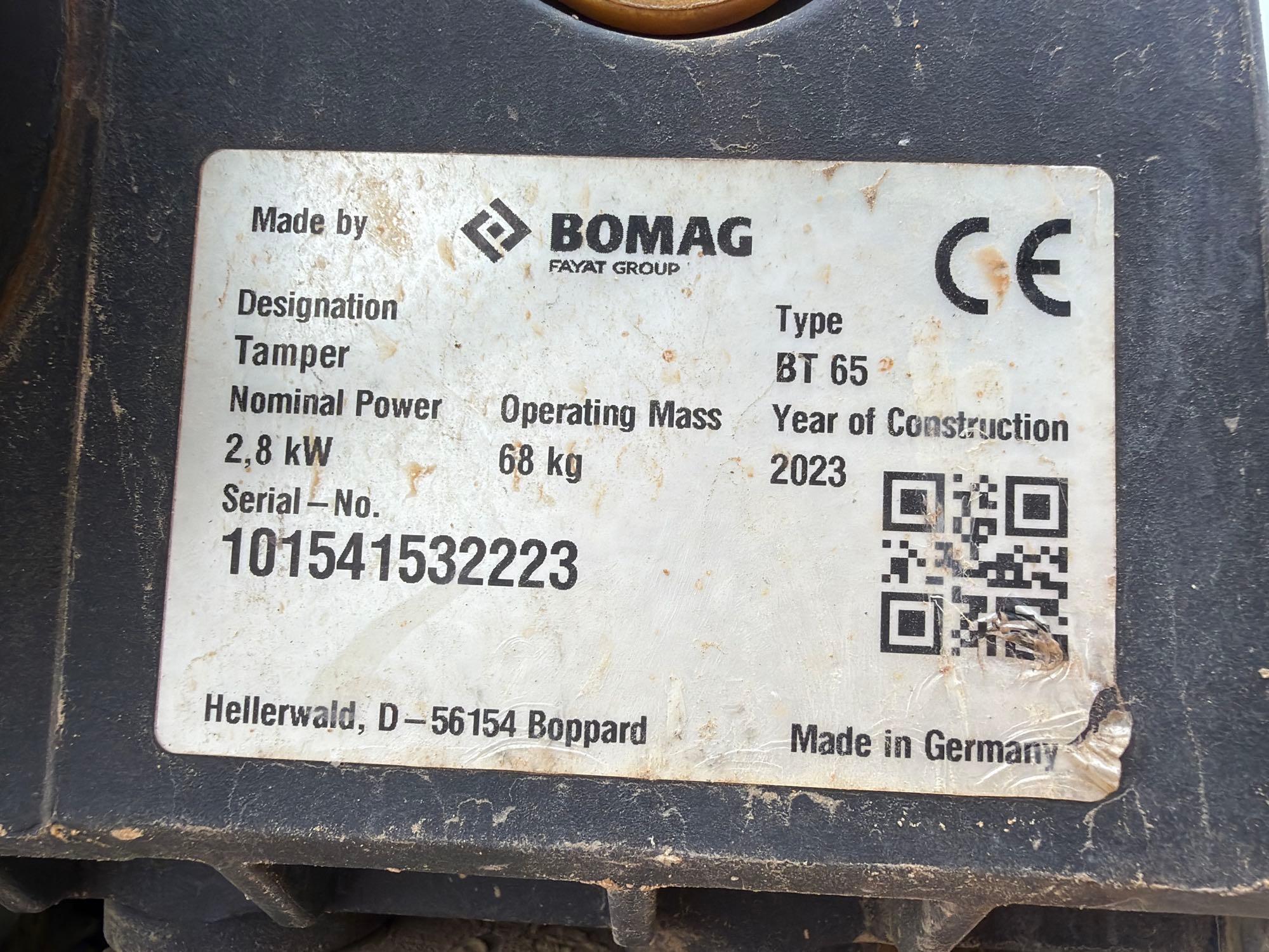 2023 Bomag BT65