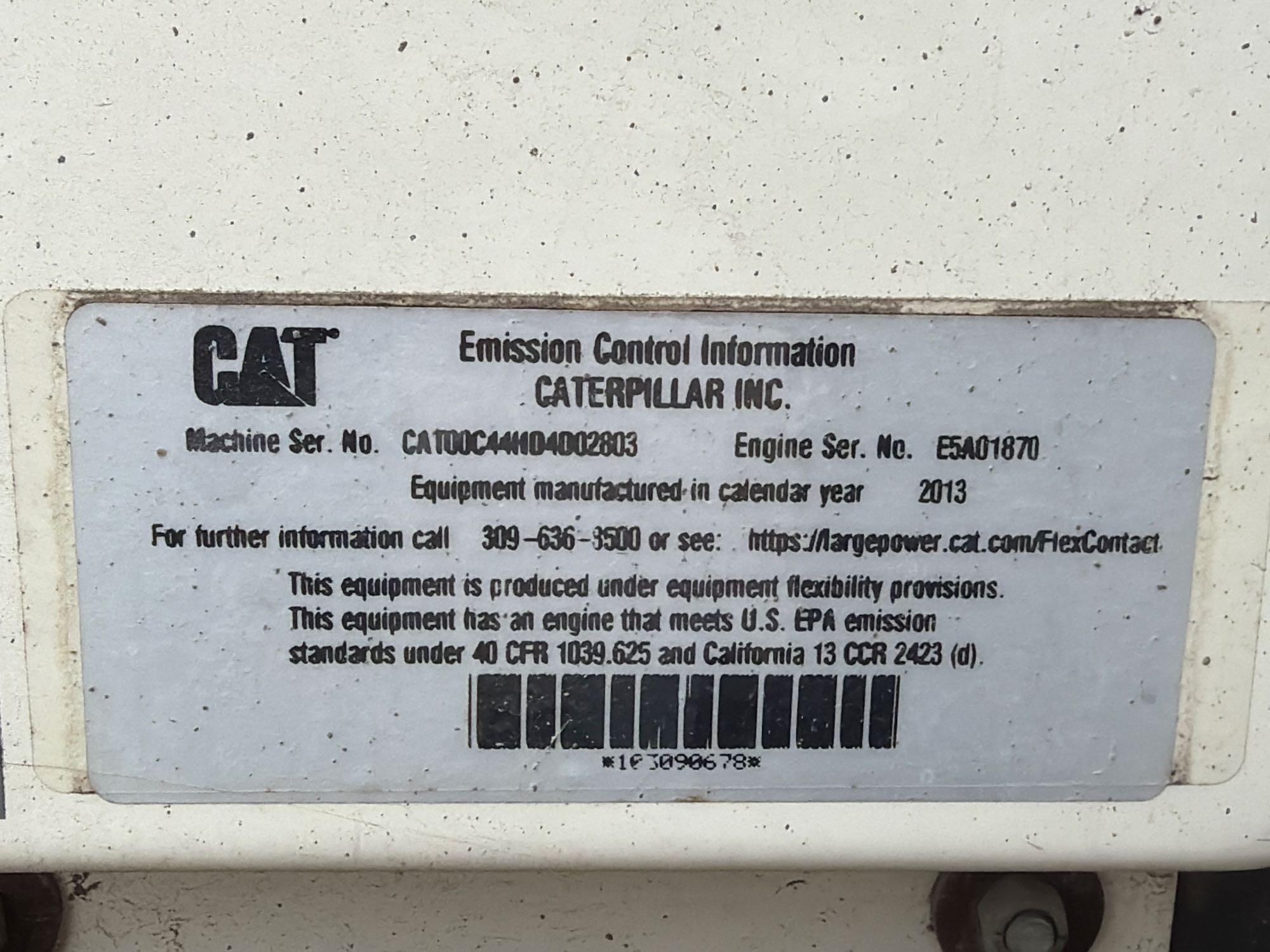 2016 Caterpillar XQ100N