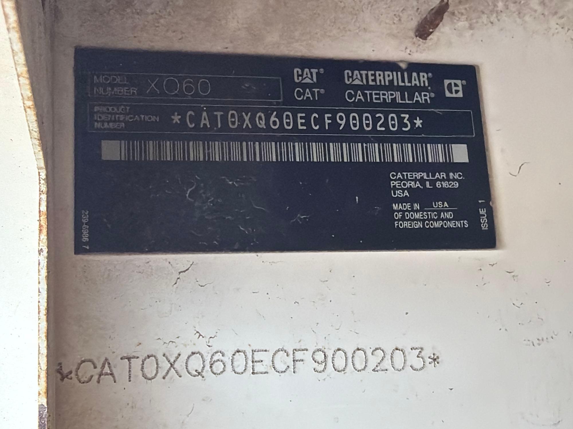 2018 Caterpillar XQ60
