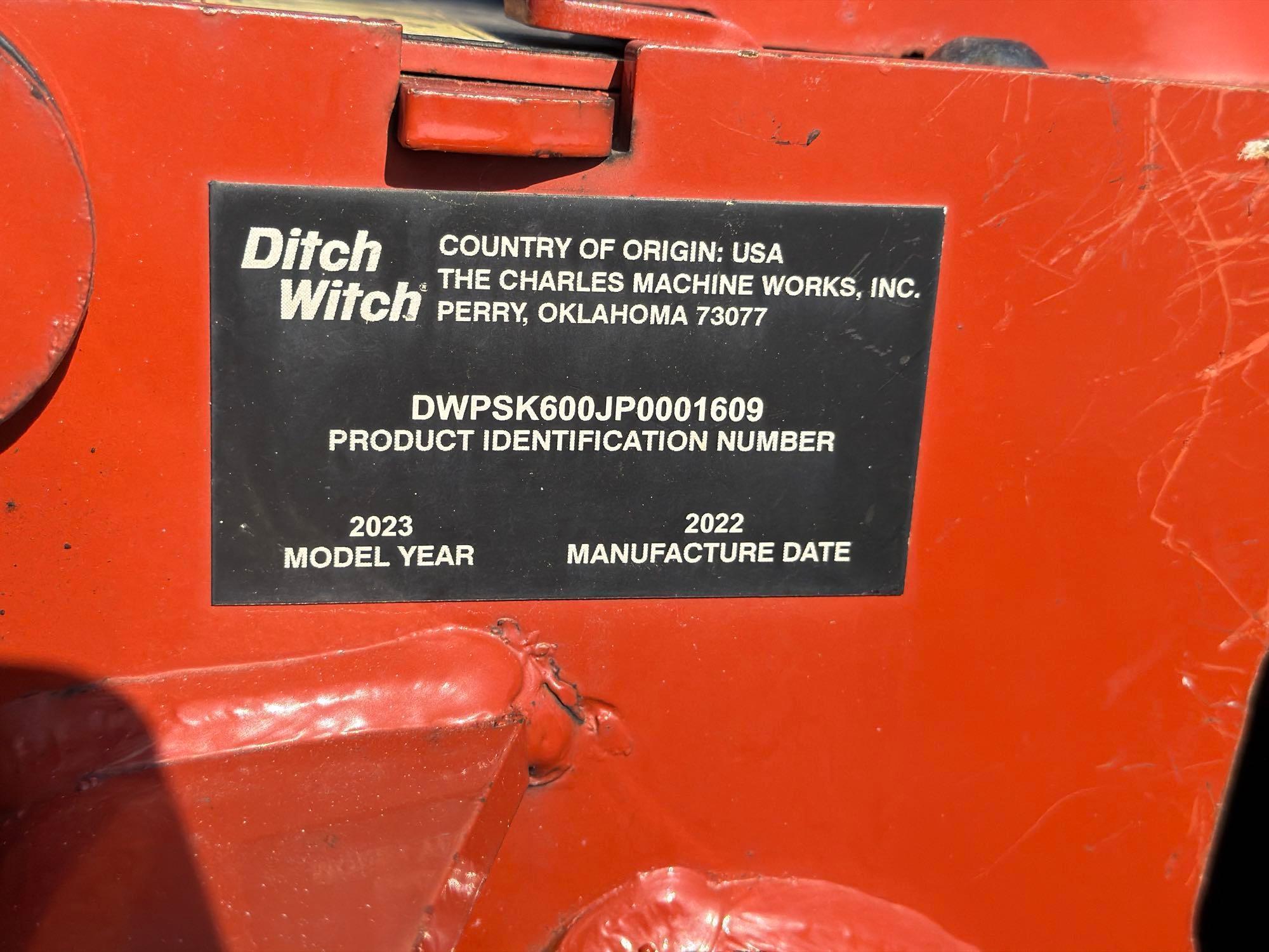 2023 Ditch Witch SK600