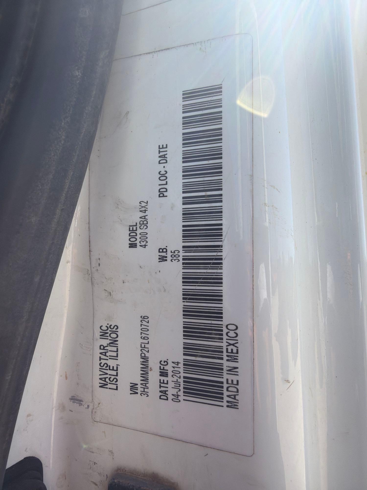2015 International 4300