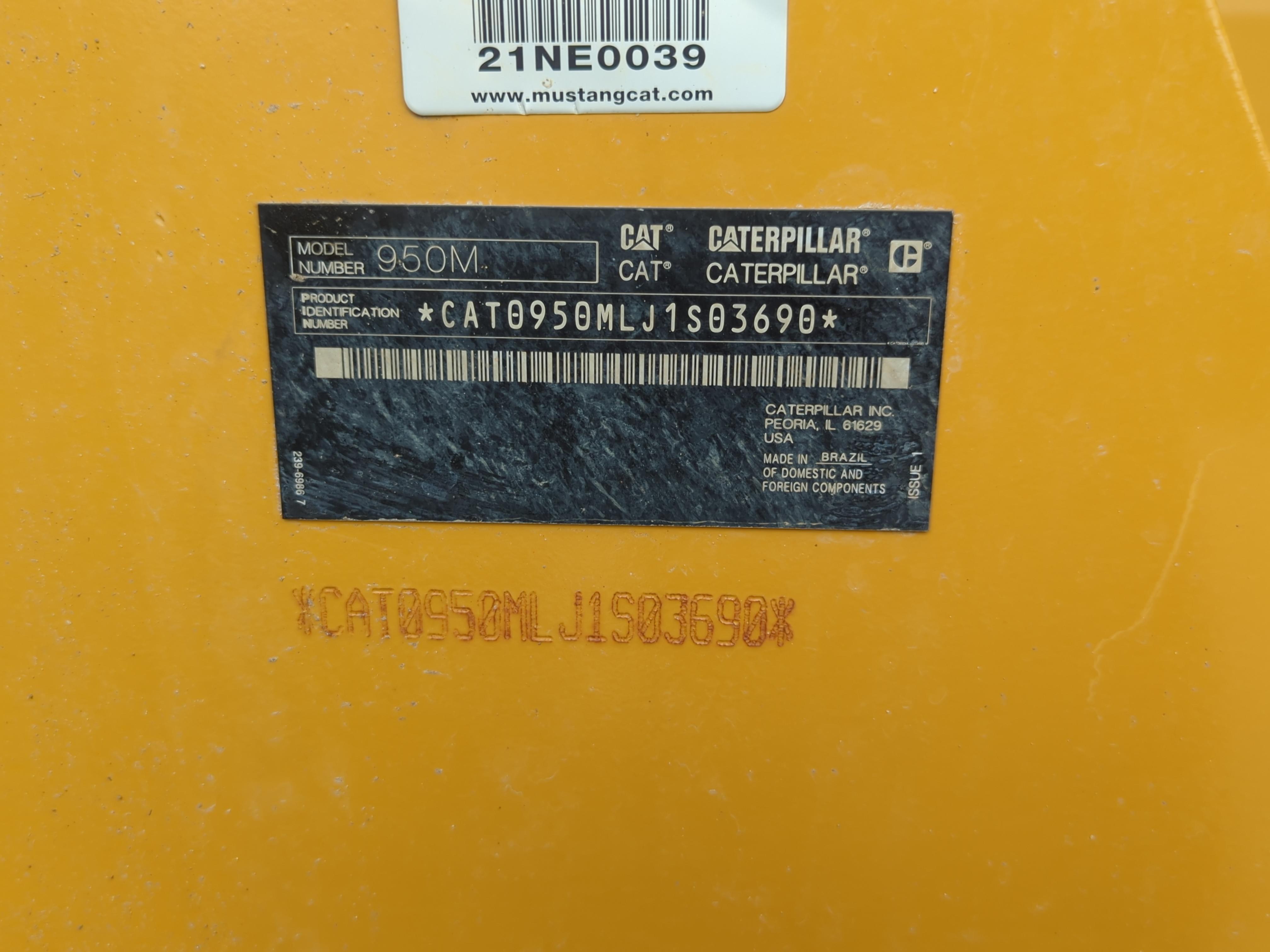 2021 Caterpillar 950M