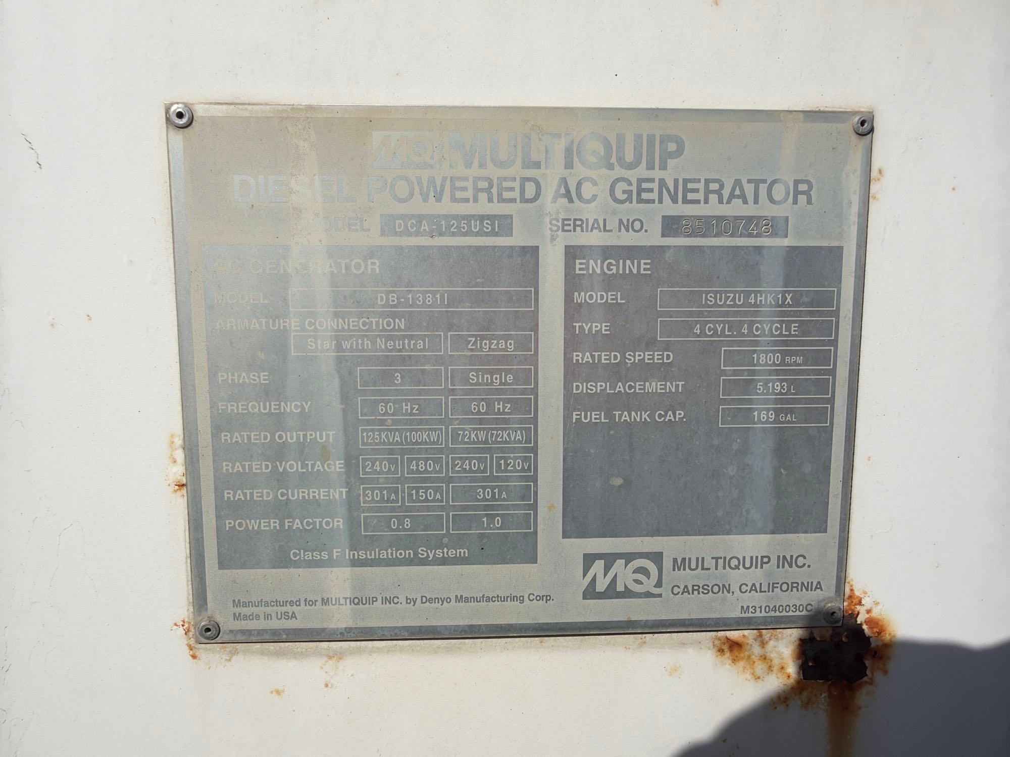 Multiquip 100