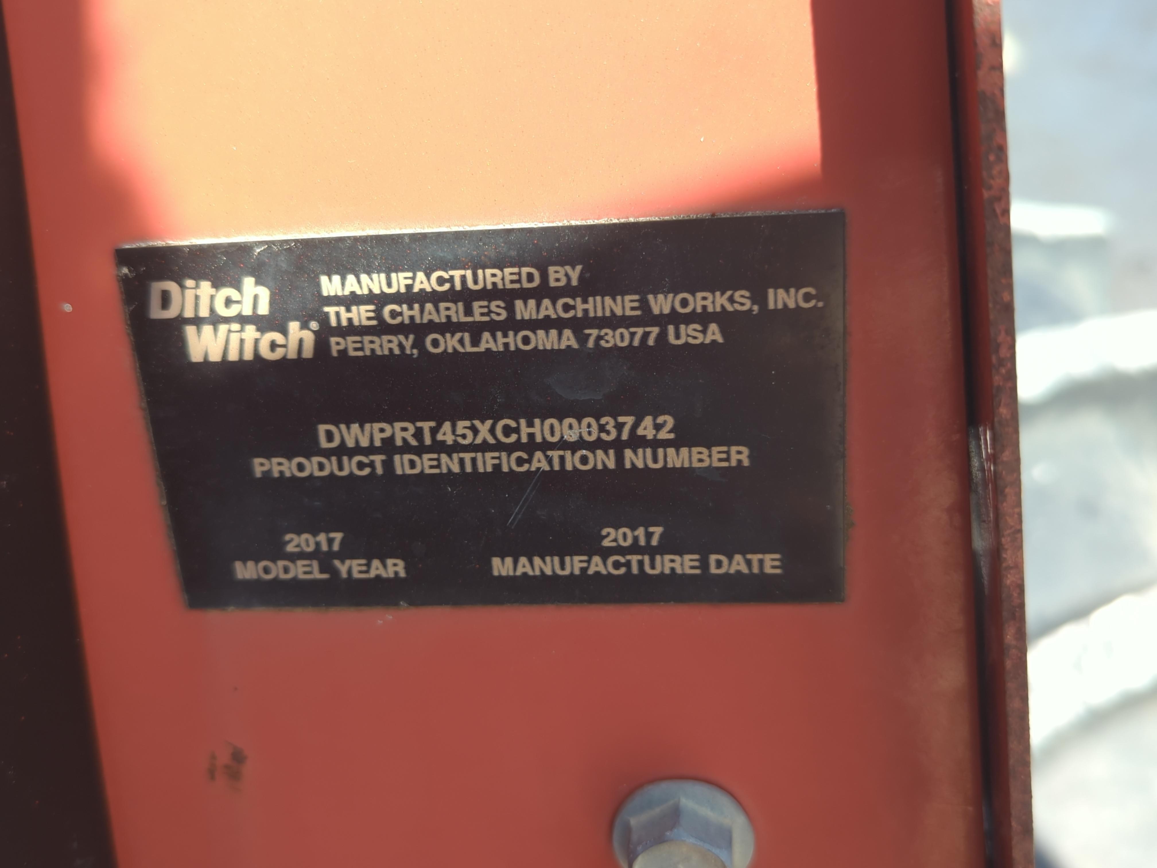 2017 Ditch Witch RT-45