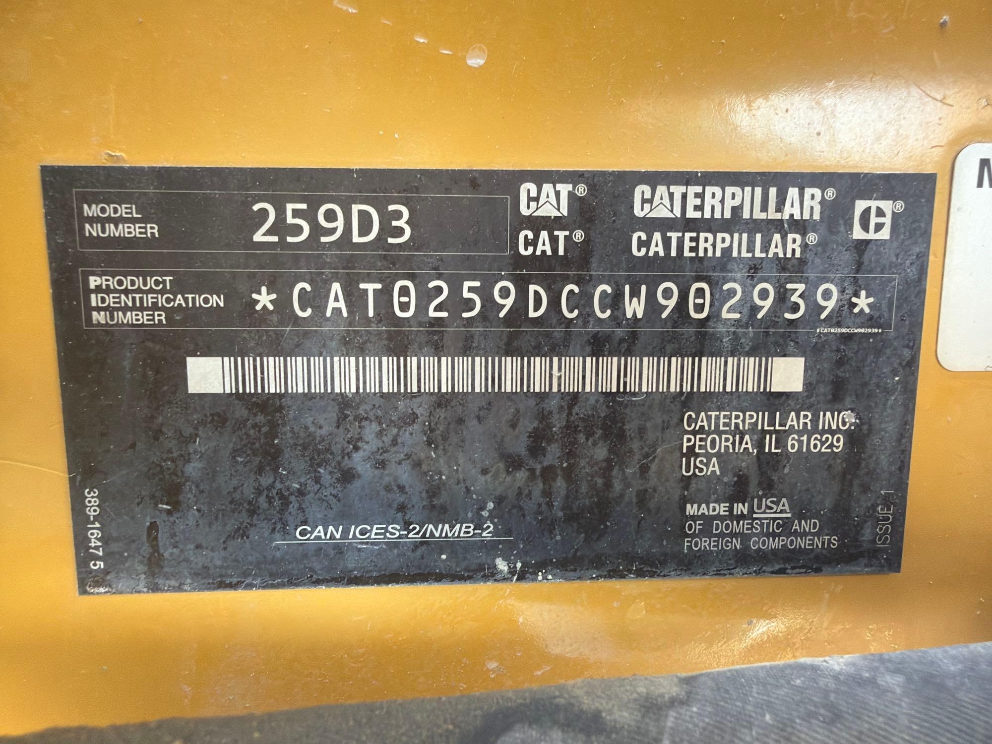 2020 Caterpillar 259D