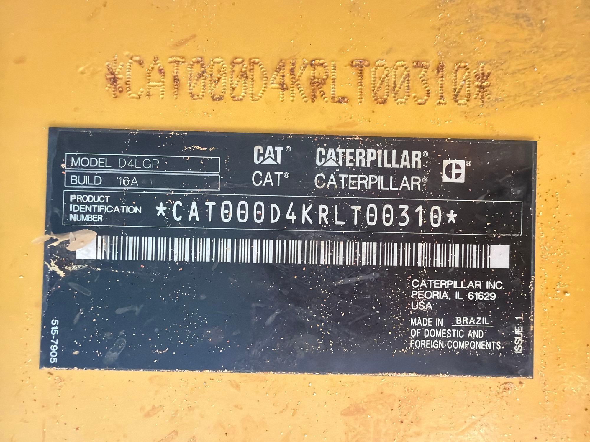 2022 Caterpillar D4