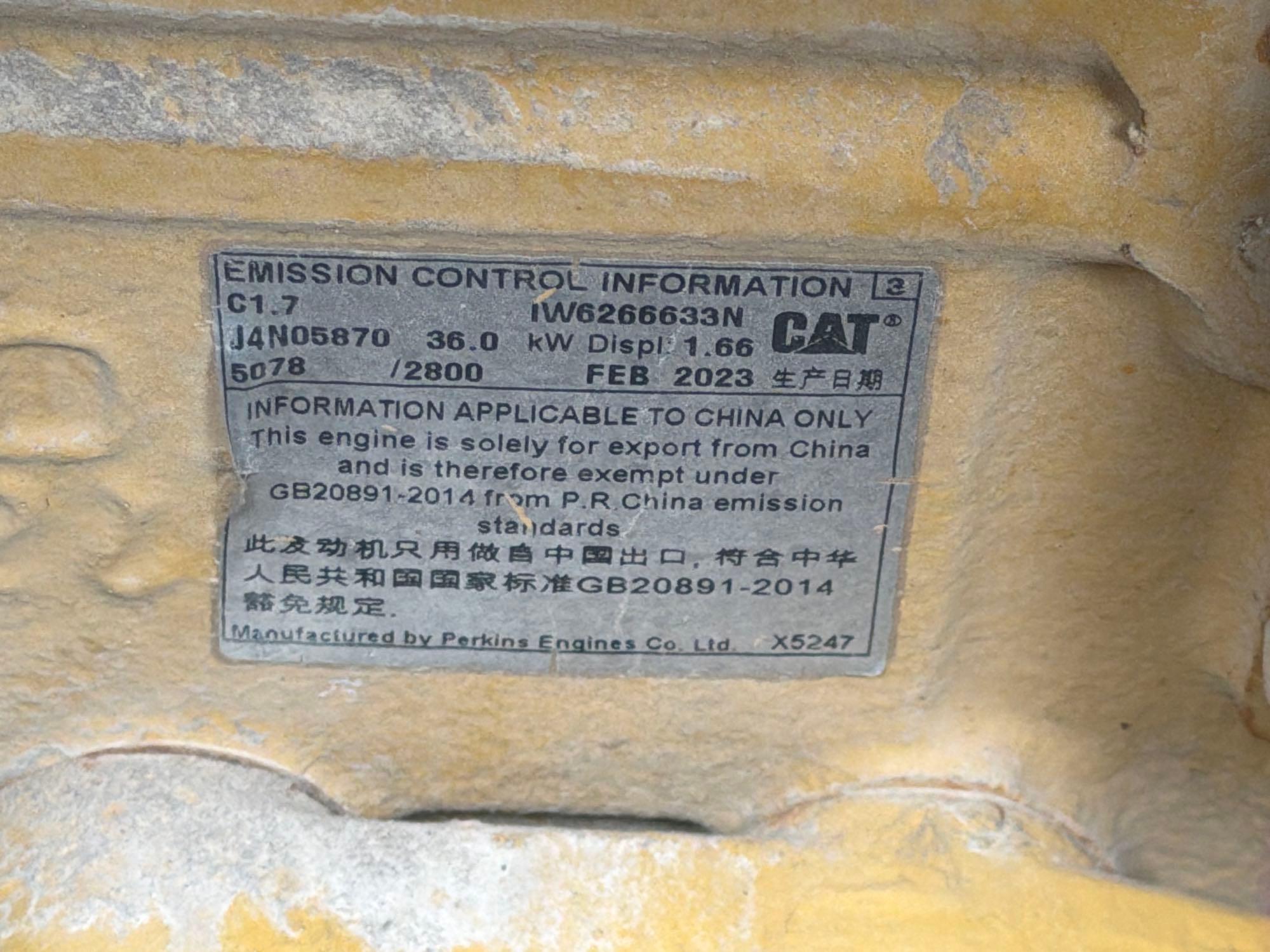 2023 Caterpillar 303