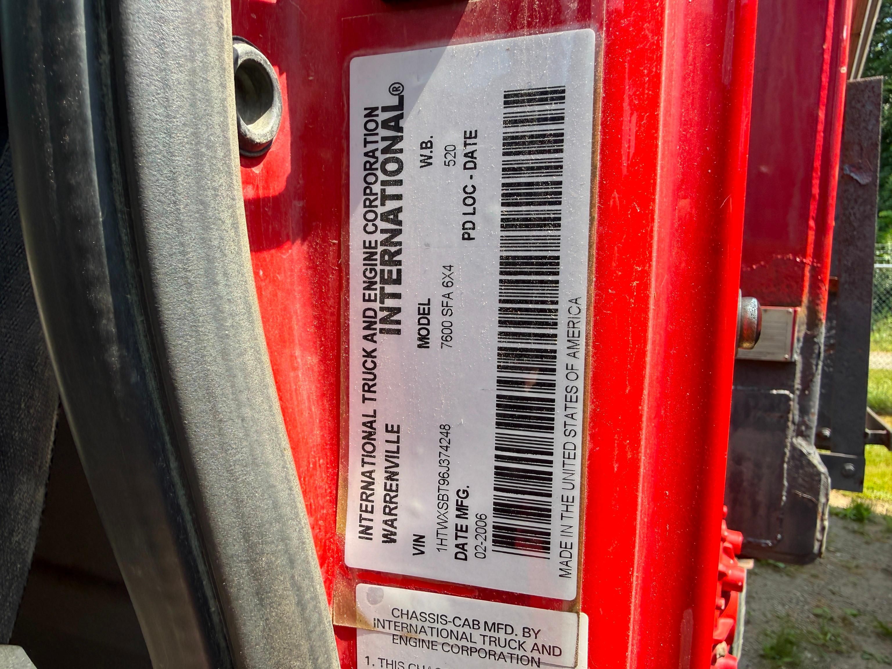 2006 International 7600