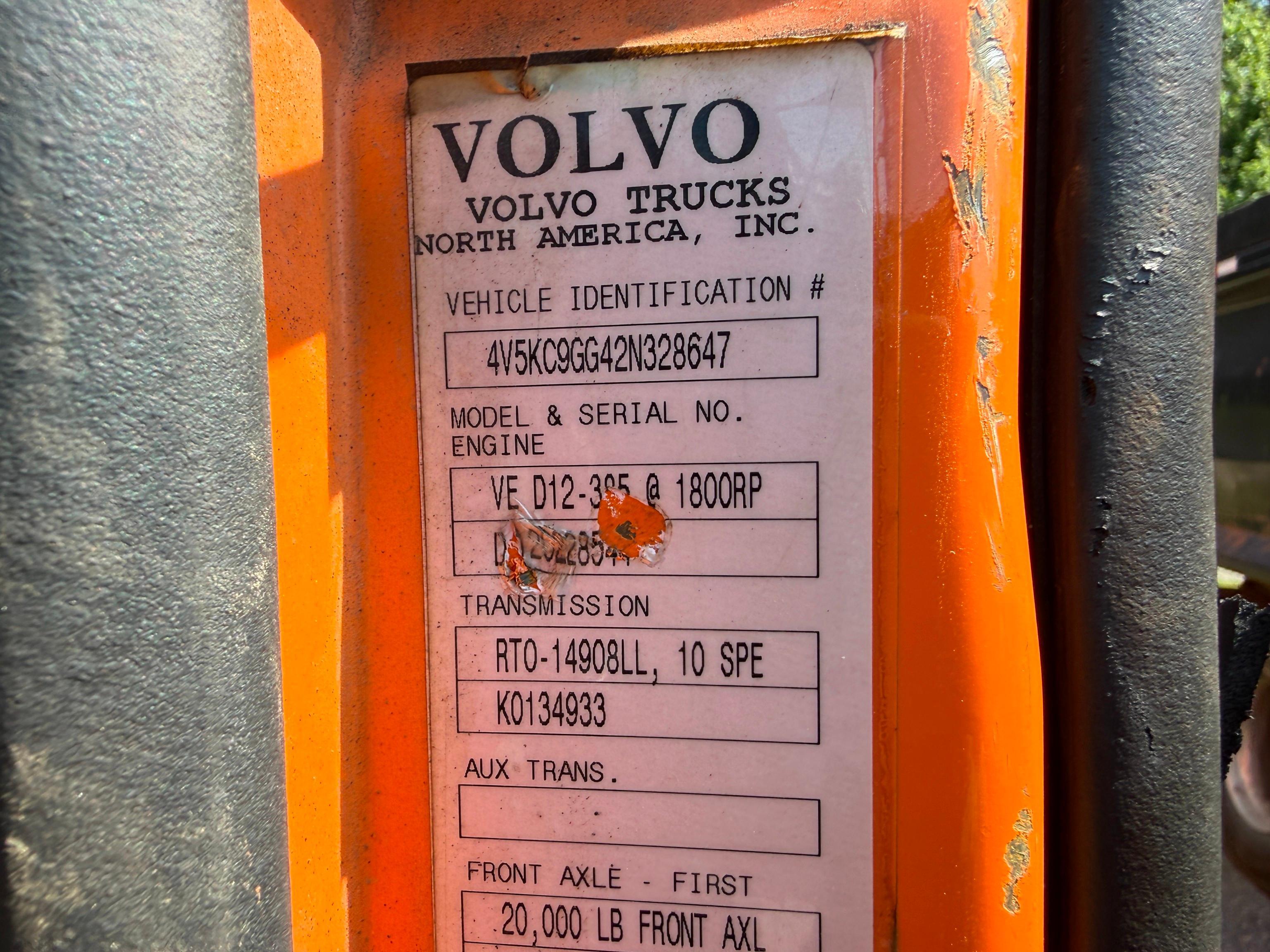 2002 Volvo VHD