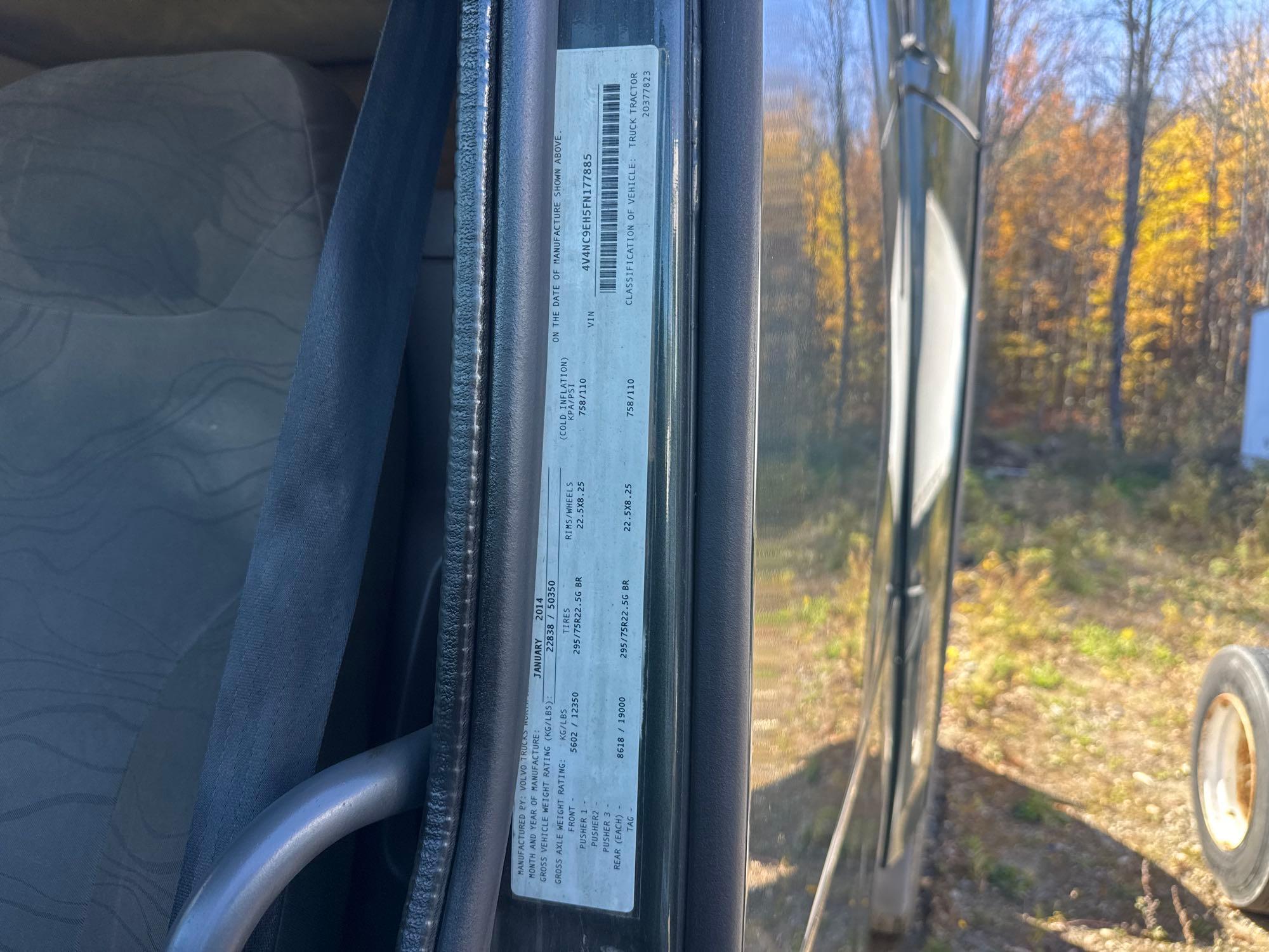 2015 Volvo VNL