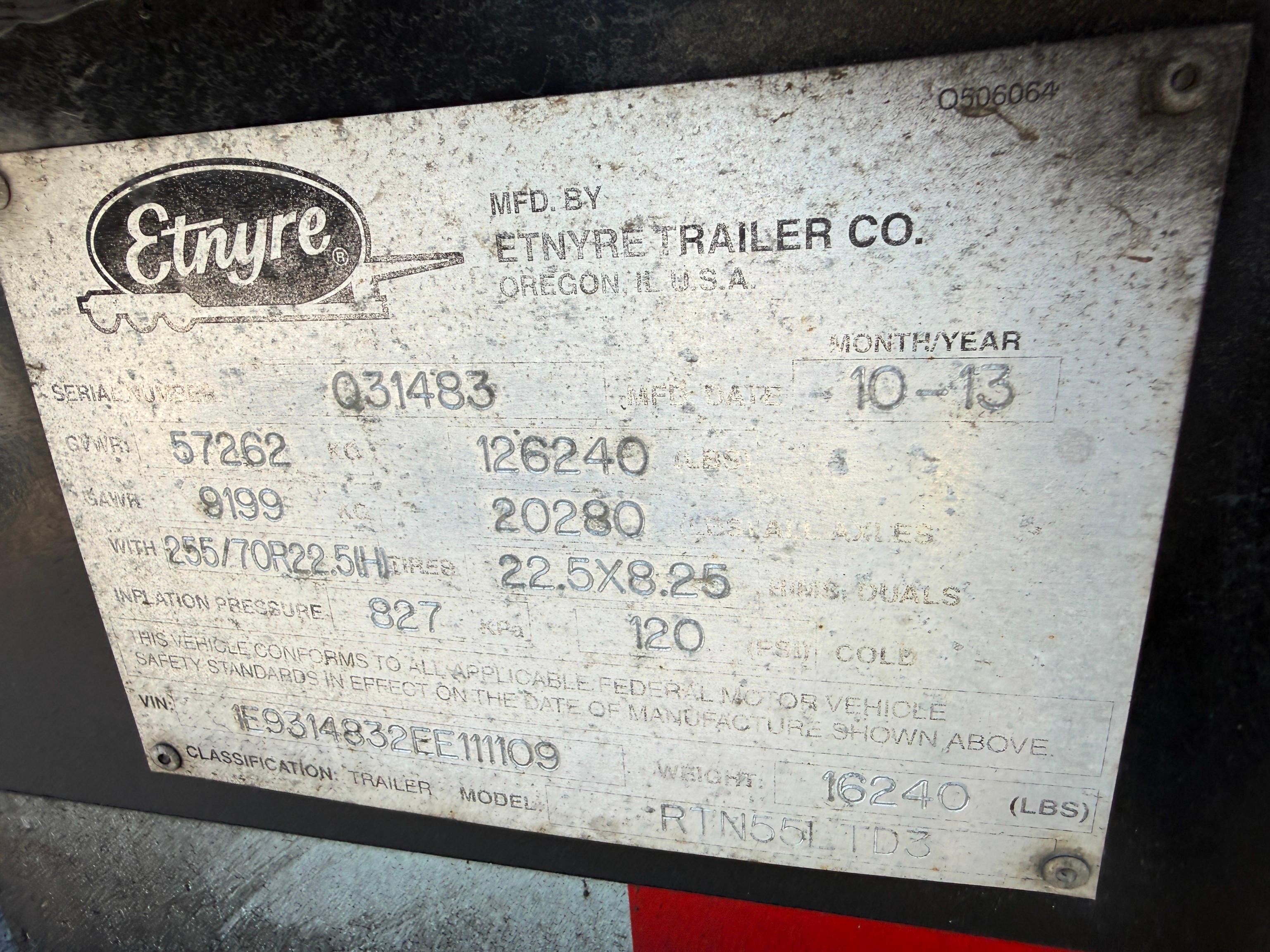 2014 Etnyre RTN55LTD3