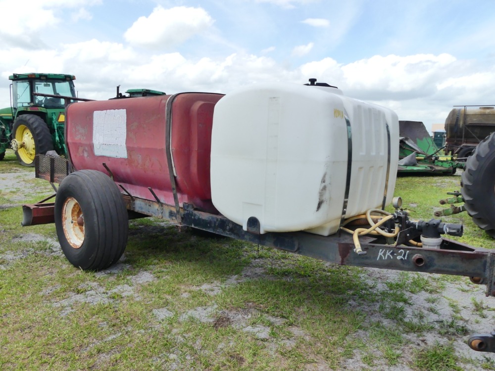 Gem 500/200 Gal Herb Tank On Trailer